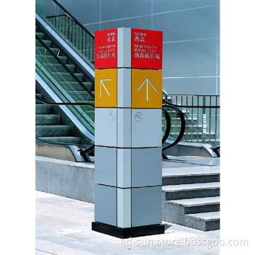 Shopping Mall Sign Stand